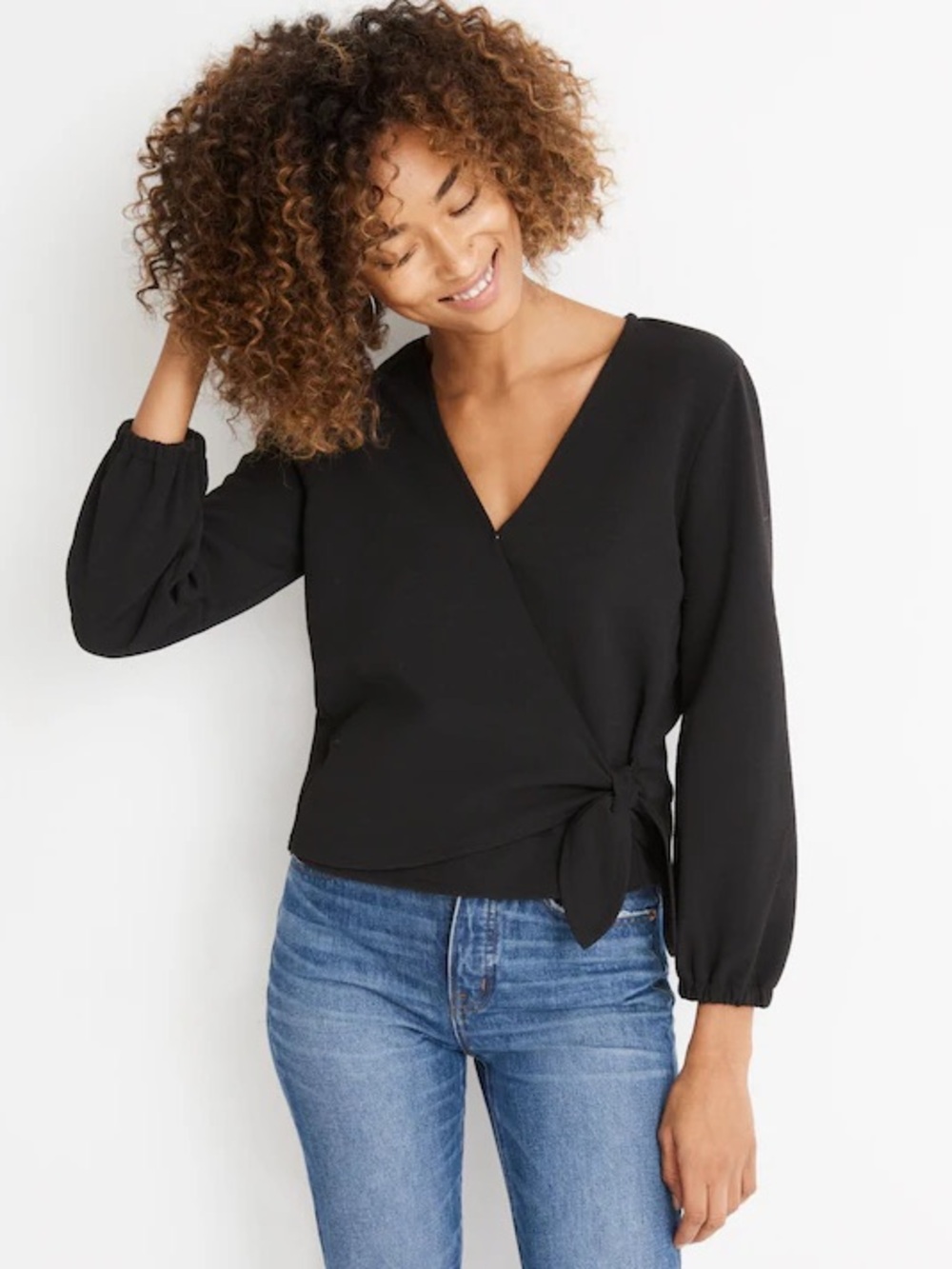 Texture & Thread by Madewell Wrap Top